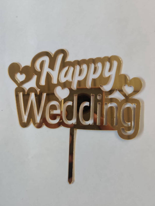 Happy Wedding  Topper RT00177