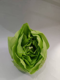 Big size Green Peony Artificial Flower Size - 3 inch
