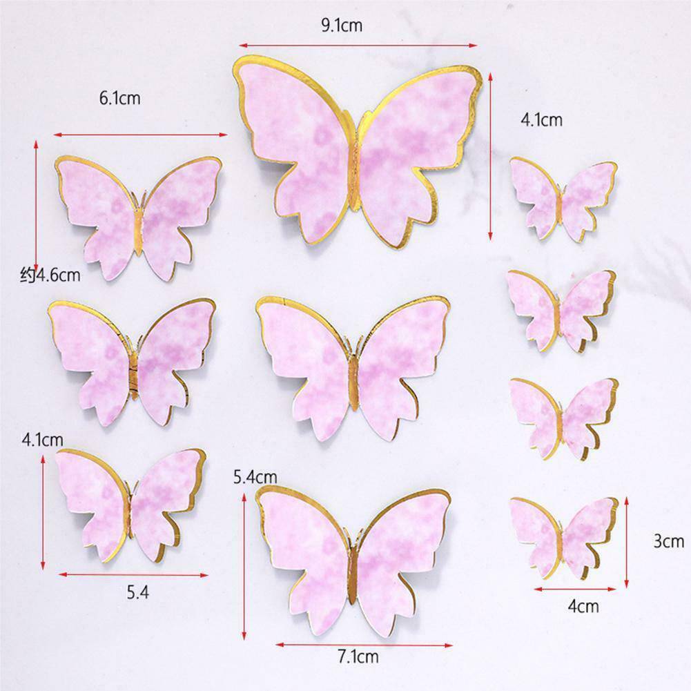 Butterfly Pink Pack of 10