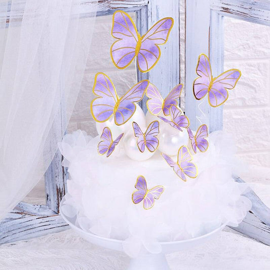 Butterfly Purple Pack of 10