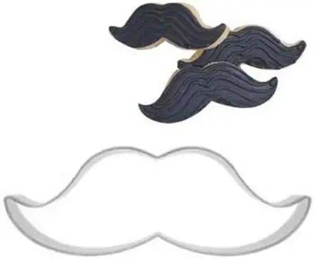 Mustache cookie cutter