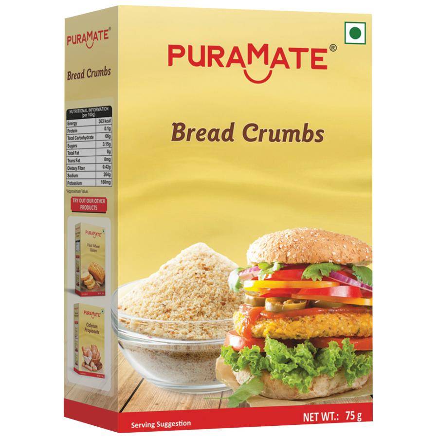 Puramate Bread Crumbs 75 gram