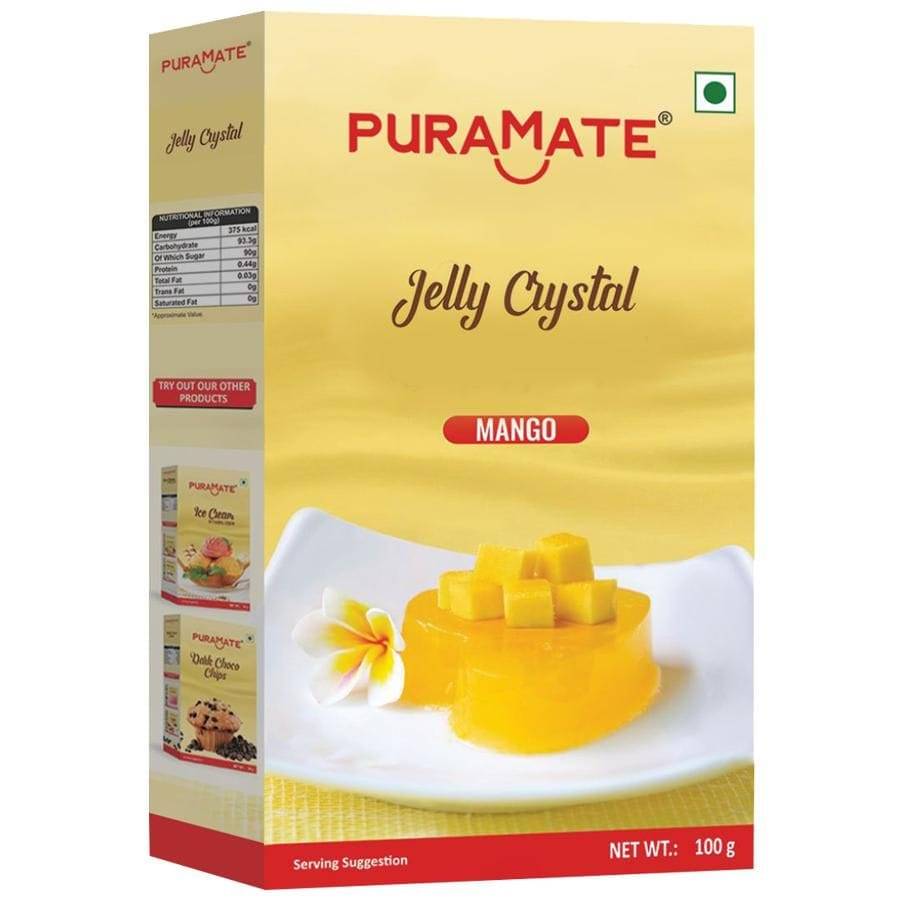 Puramate Jelly Crystal 100 gram 

Mango