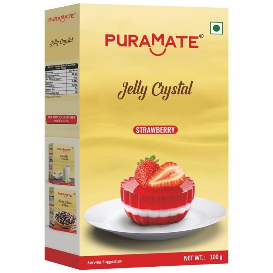 Puramate jelly crystal

Strawberry 

100gm