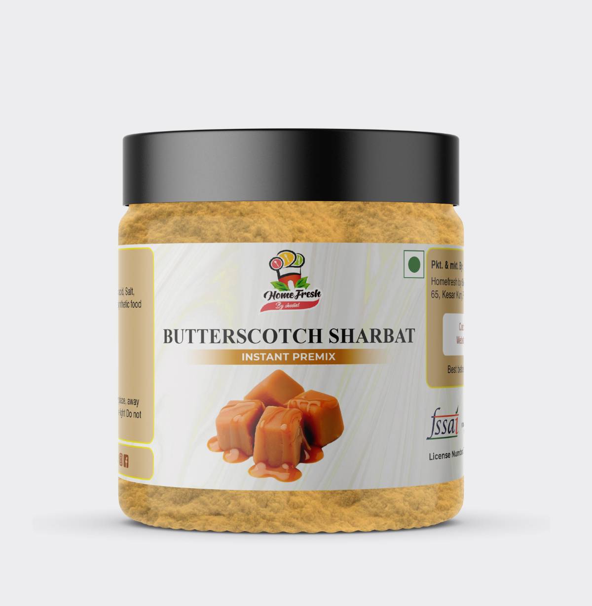 Homefresh Butterscotch Sharbat Premix

200 gram