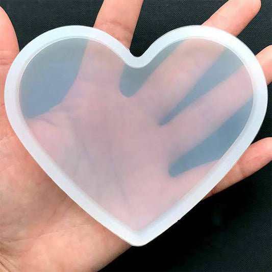 Heart Shape Resin silicon mould