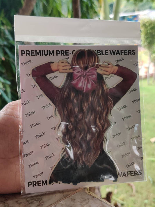 Edible pre-cut girl paper (TT-50)