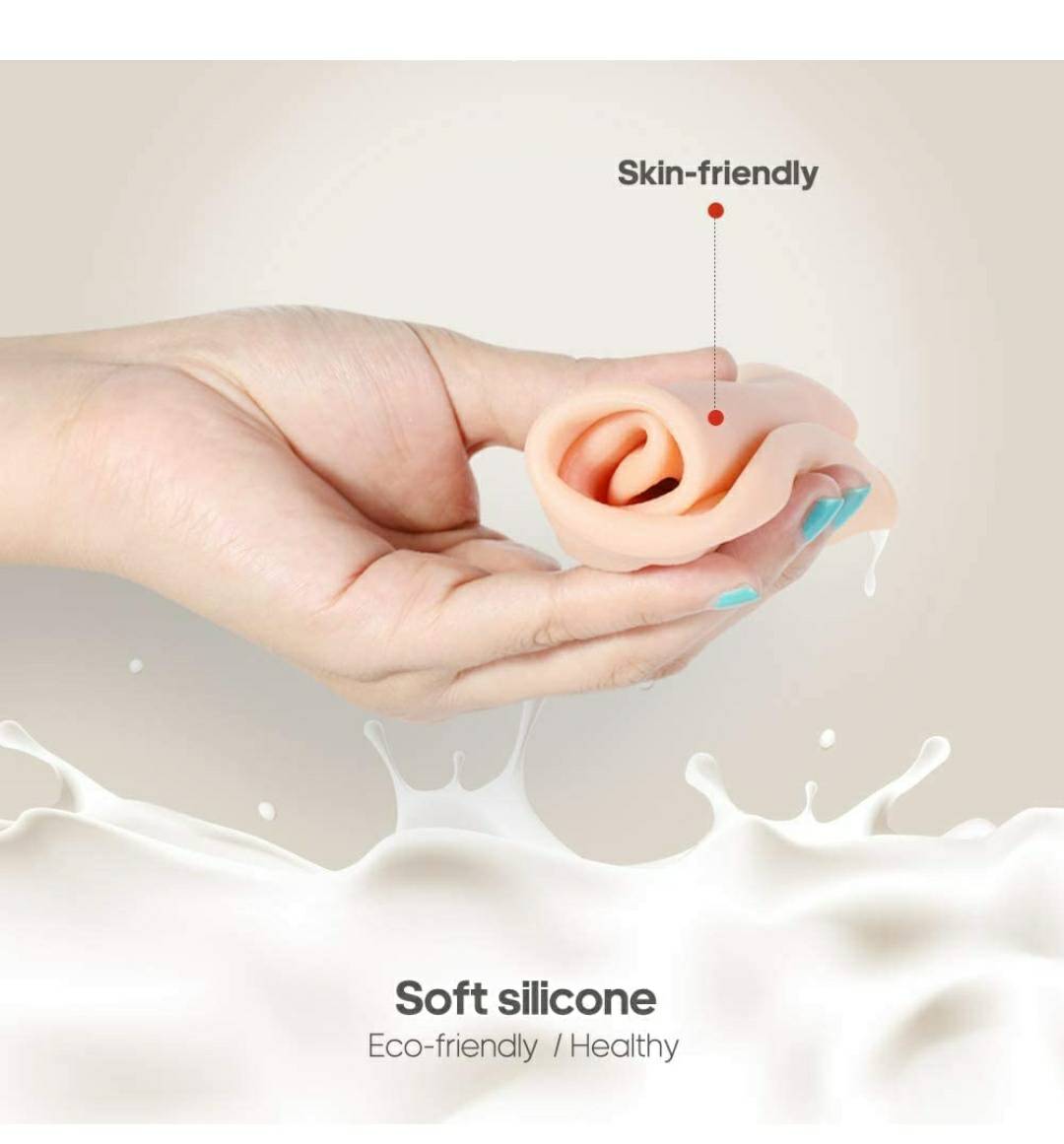 Anti heel silicone