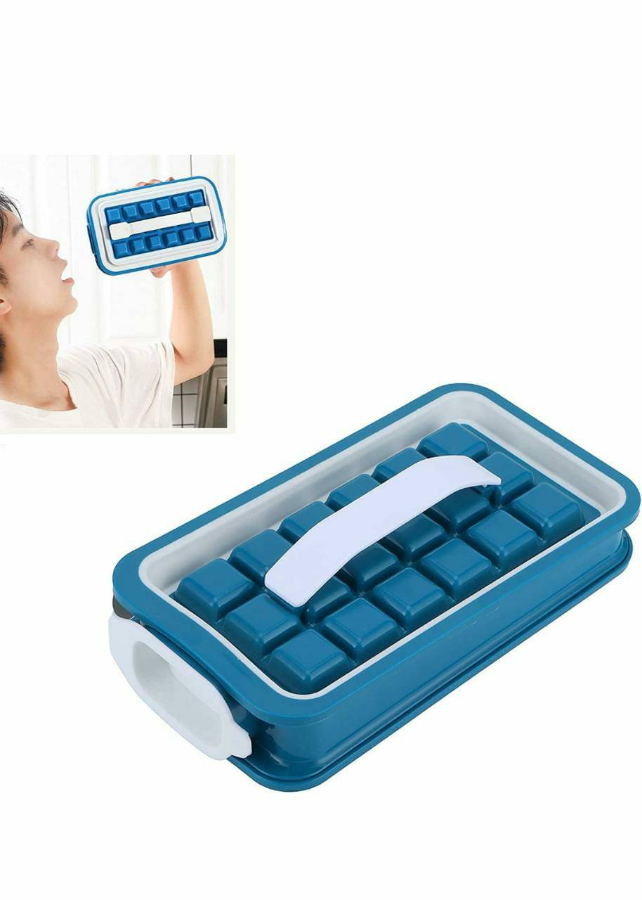 Homebakers Mart Mini Portable Durable Ice Mould 34?Grid Foldable