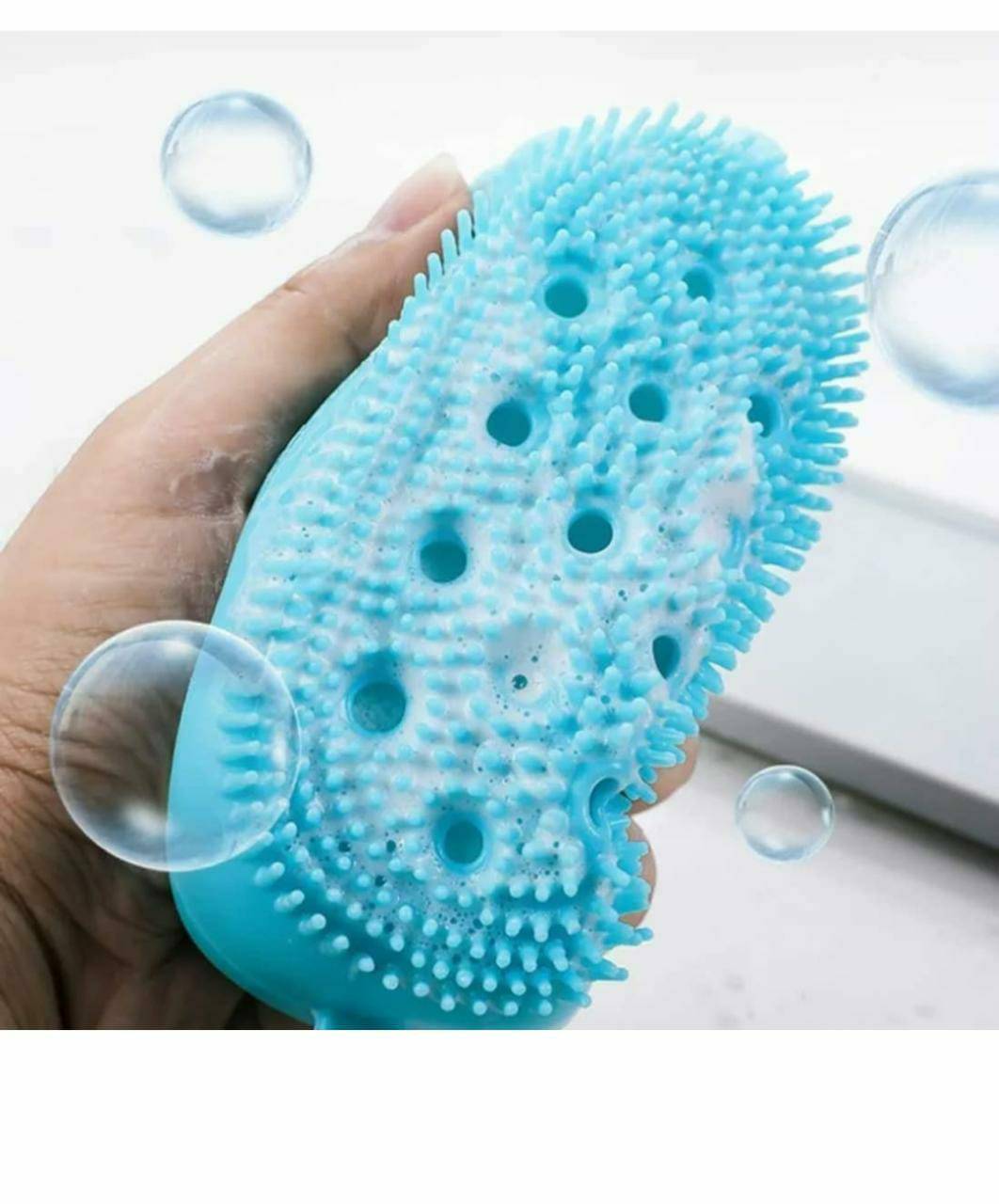 Homebakersmart Bubble bath brush
Material:-silicone