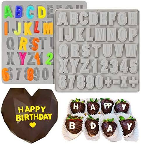 3D Letter chocolate mould