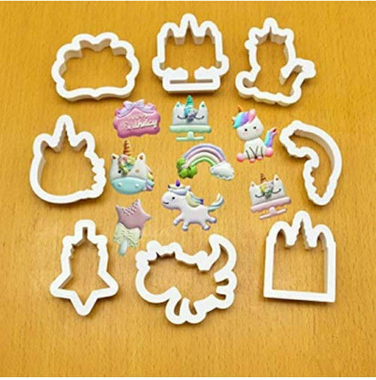 8Pcs Unicorn Multi Cutter