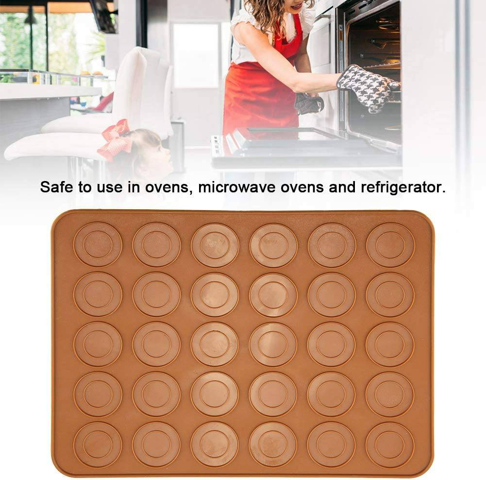 30 Holes Round Shape Macarons Mat
Size-29.5*11.6 cm