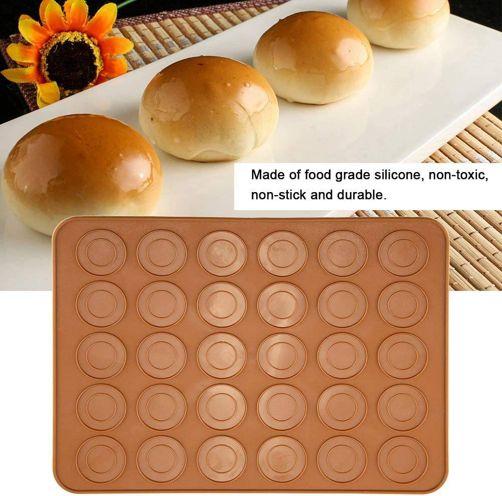 30 Holes Round Shape Macarons Mat
Size-29.5*11.6 cm