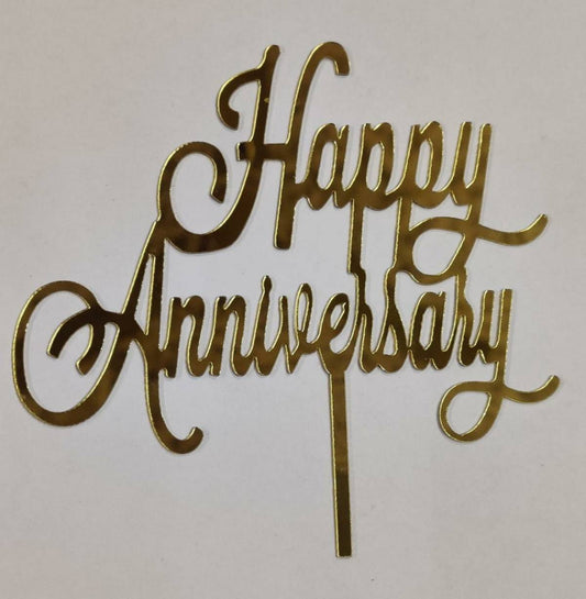 Happy anniversary topper RT00389