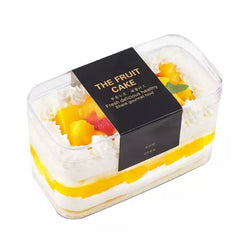Rectangle Acrylic Tub Box 200 ML Pack of 10