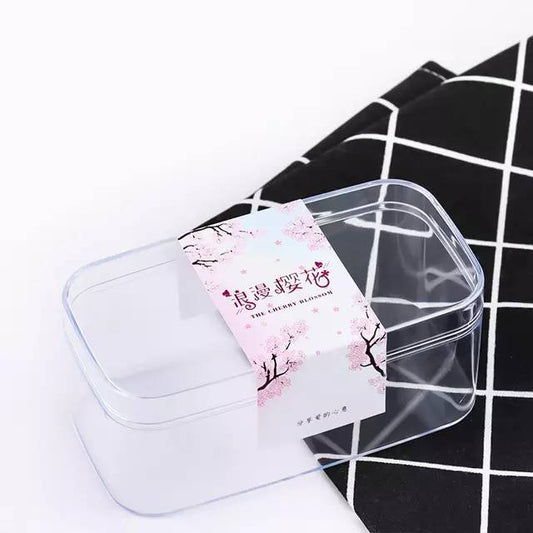 Rectangle Acrylic Tub Box 200 ML Pack of 10