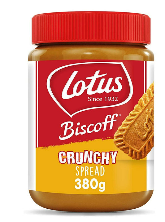 Lotus Biscoff Crunchy spread imported 380 gram