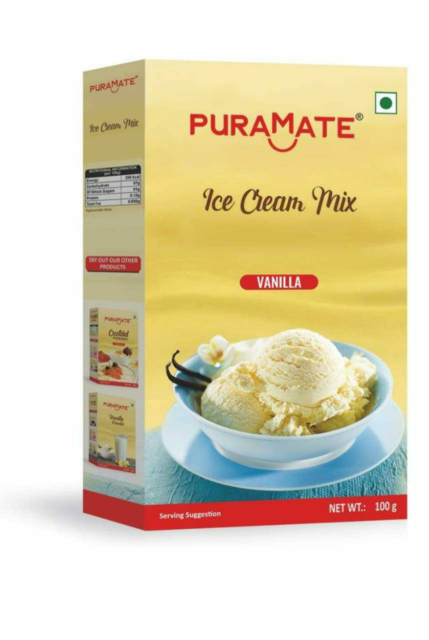 Puramate Ice Cream Mix Vanilla
100gm