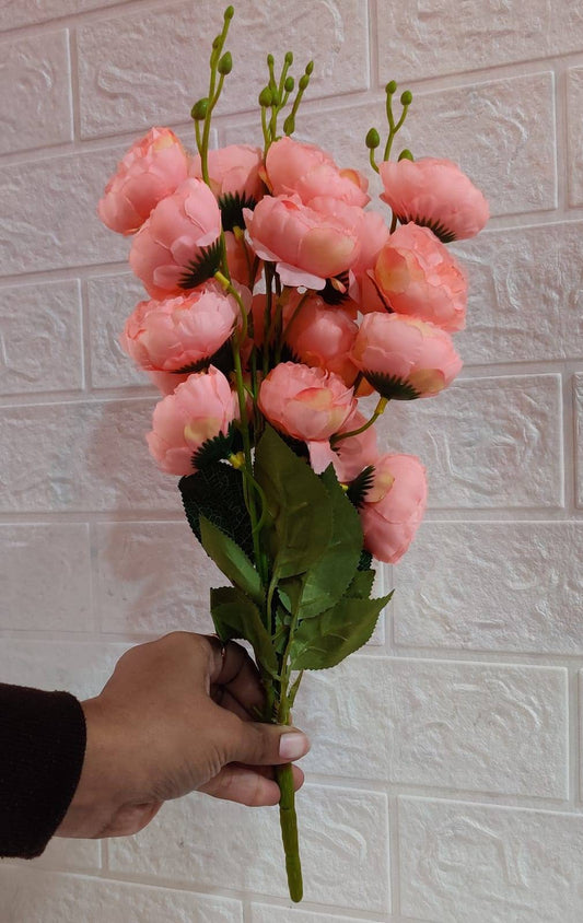 Peony flower Bunch 
Medium size
You can use individual 20 flowers in this