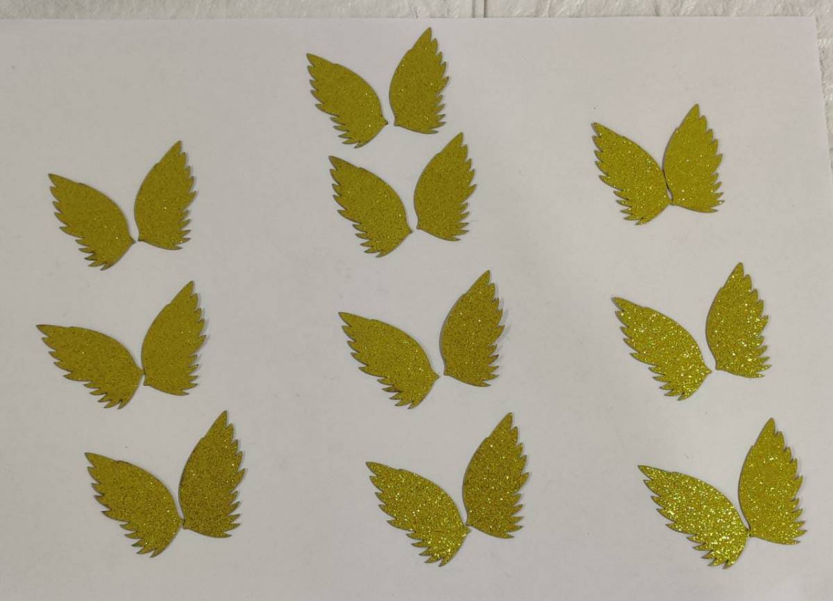 Golden Feather topper Pack Of 10 (LWA-039)
