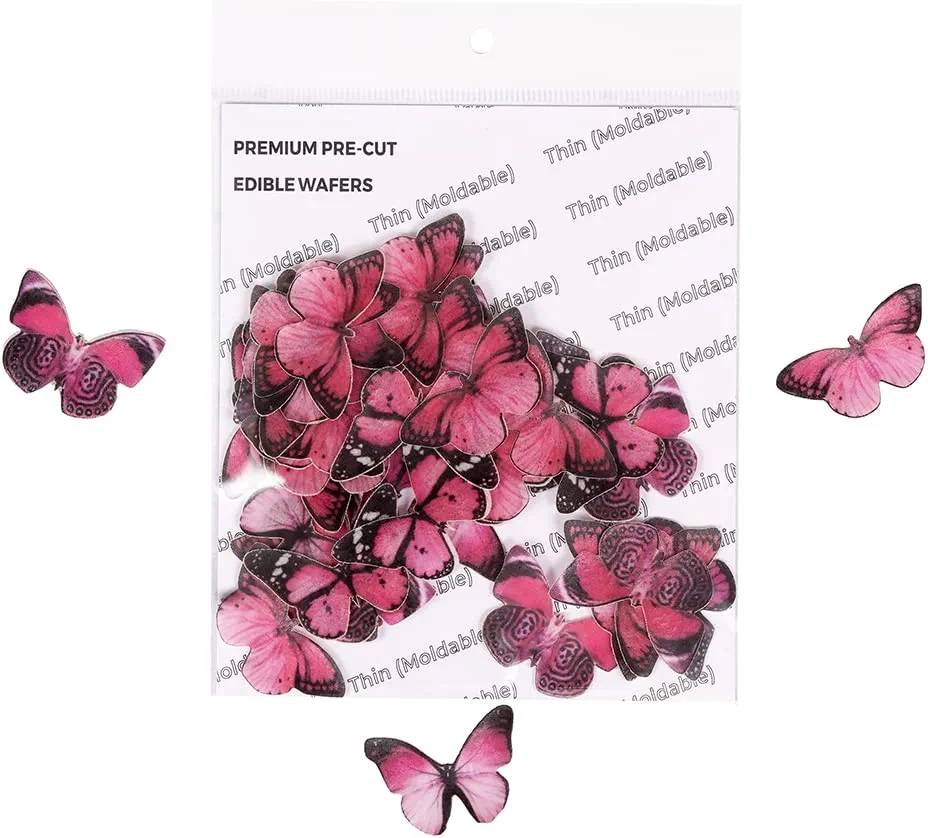 Tastycraft Pre-Cut Wafer Paper  Small - 38 Pcs (Pack of 1) (WPC- 003)