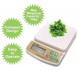 Digital Kitchen Weighing Machine with LCD Display SF400A (10kg)