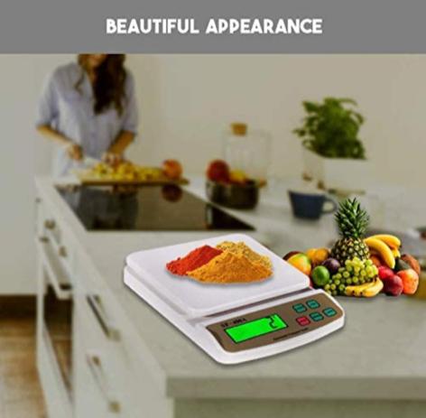 Digital Kitchen Weighing Machine with LCD Display (10kg)