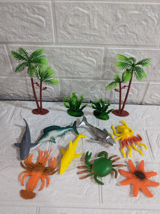 Aquatic Animal 
Pack of 12