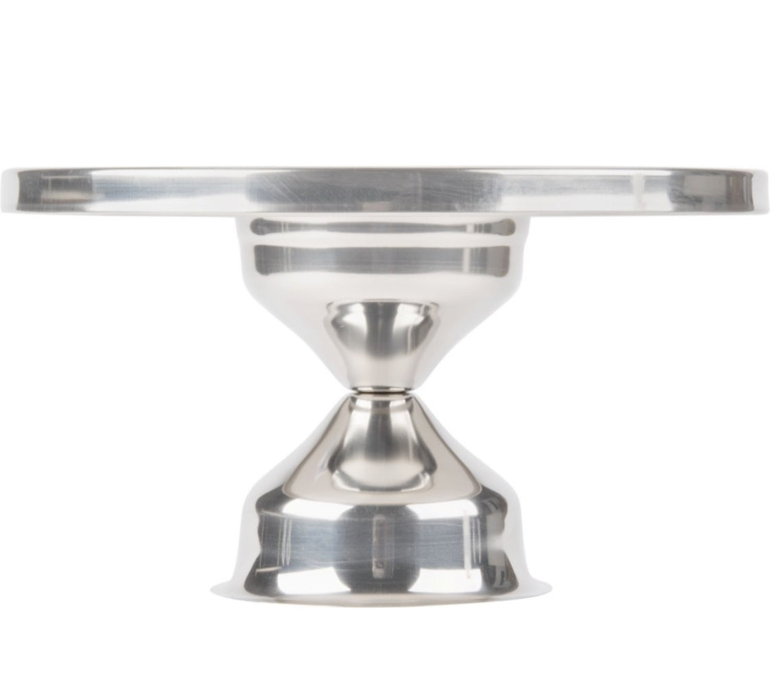 Steel Cake Stand 
9 inch