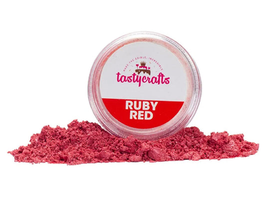 Tasty Crafts Ruby Red  Luster Dust
Weight -4.5gm