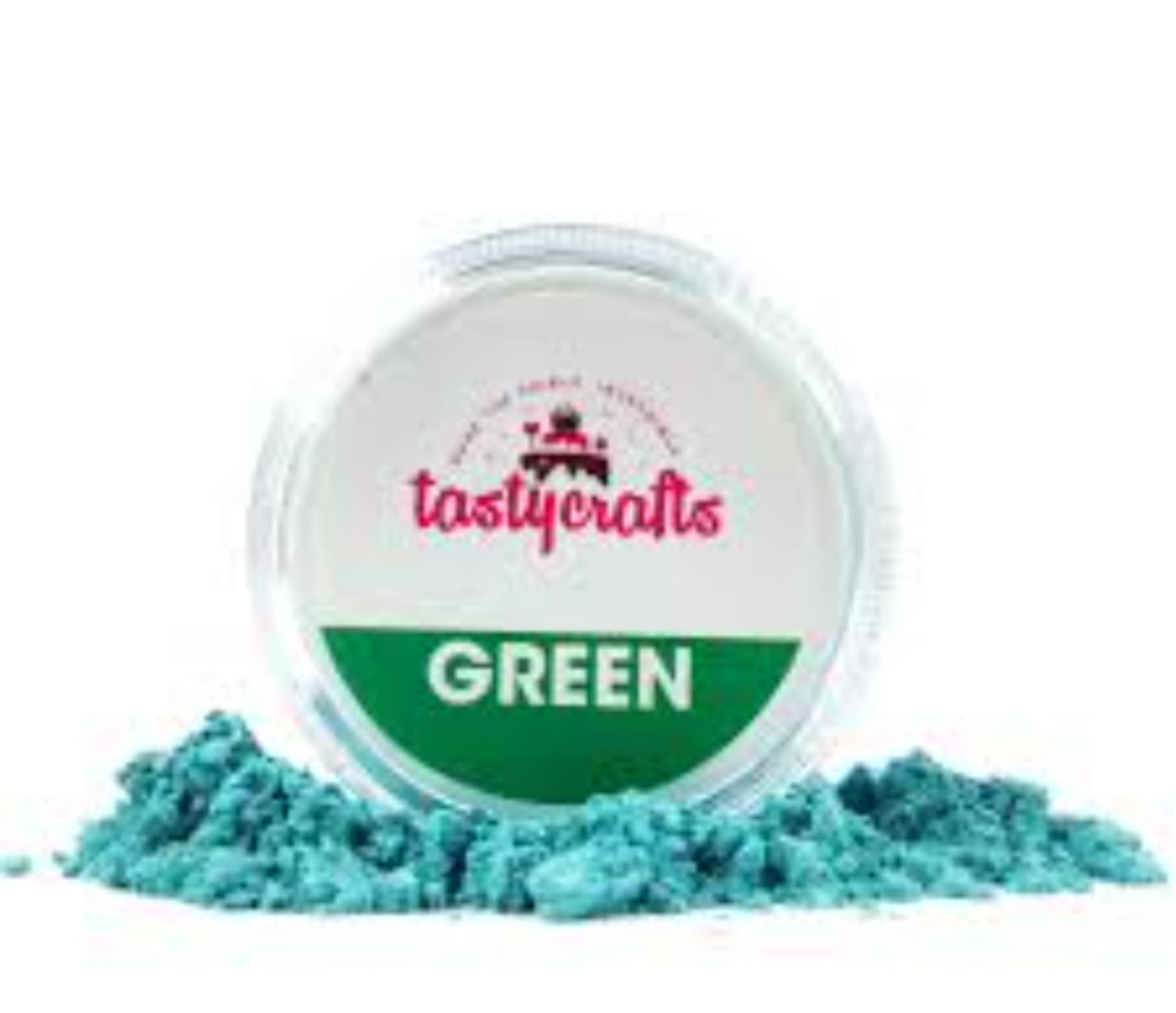 Tasty Crafts Green Luster Dust
Weight -4.5gm