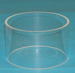 10 inch round acrylic spacer