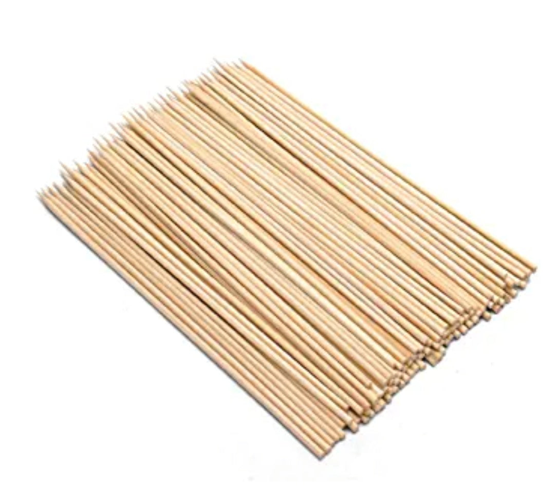 Wooden Skewers 6 Inch