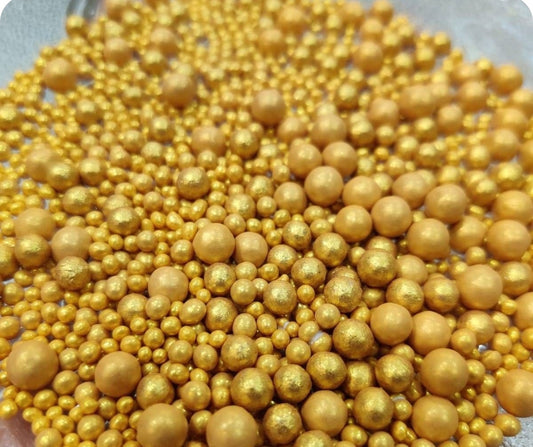 Tastycrafts Mix Size Golden Balls