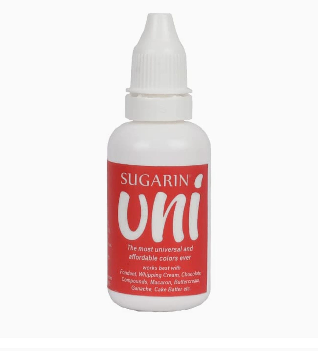 Sugarin Uni Red colour 
30ml