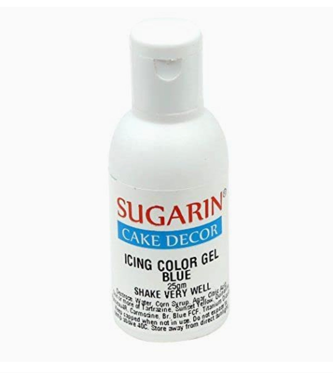 Sugarin Premium Blue Gel colour 25ml