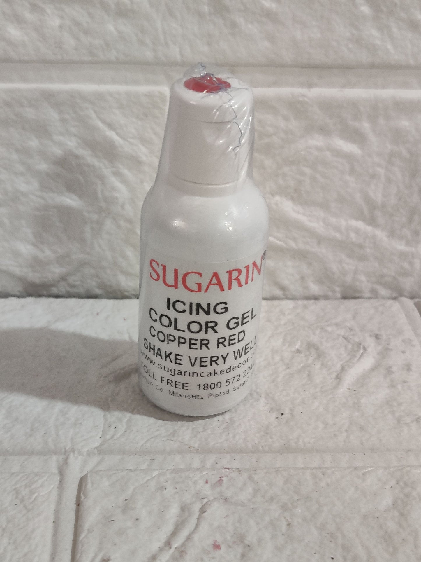 Sugarin Premium Copper Red Gel colour 25ml