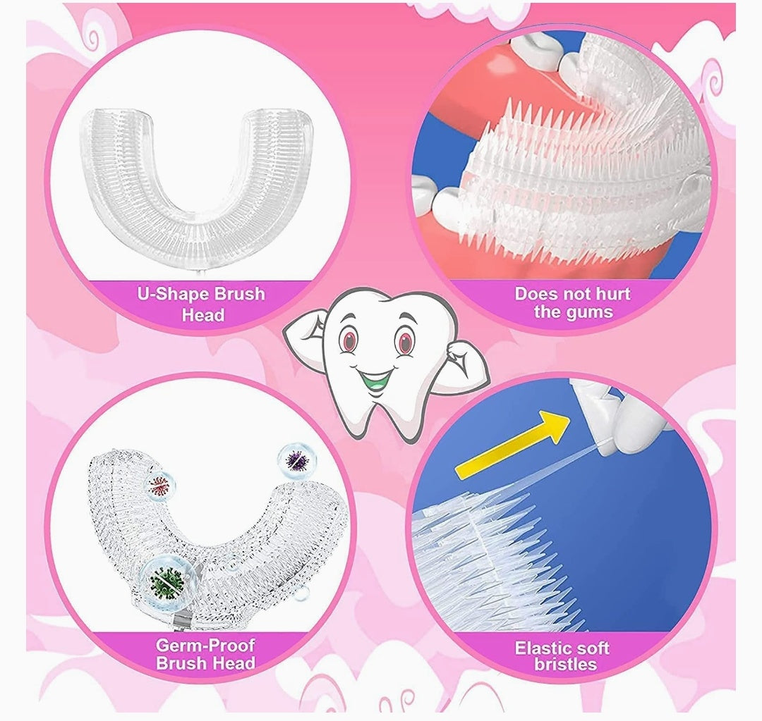 Soft Bristle Silicon Toothbrush For Kids