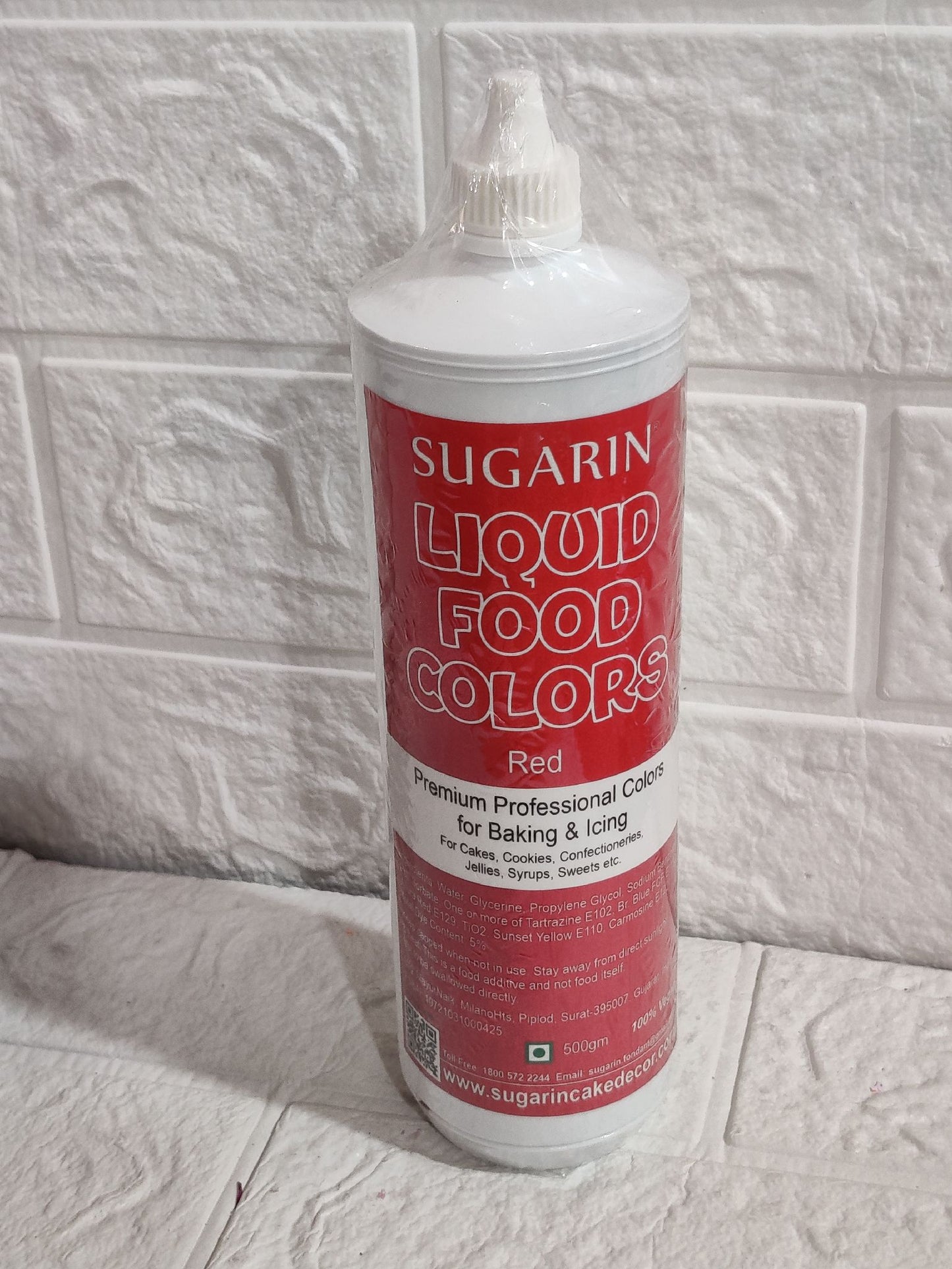 Sugarin Red Liquid Food Color 500gm