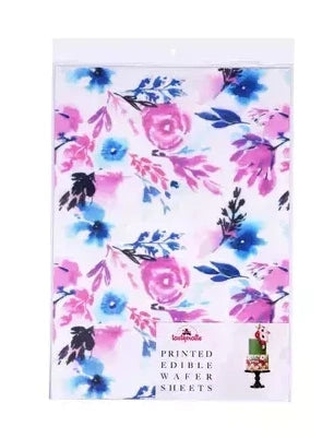 Tastycrafts Edible A4 Floral Sheet (PWP-001)