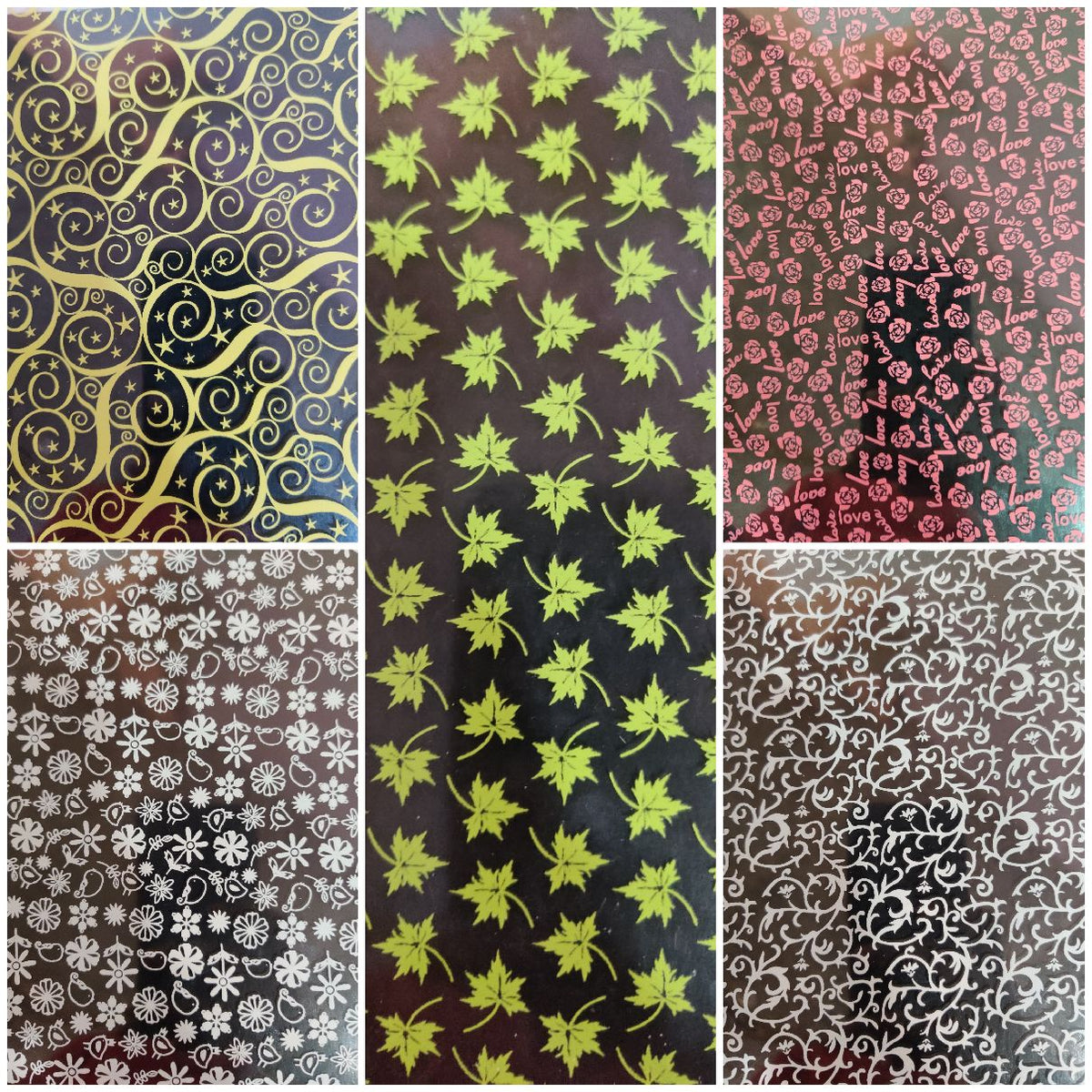 Transfer Sheet pack of 5