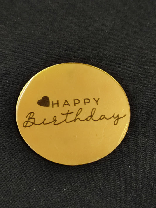 Acrylic Birthday Coin 2 Inch  TT00210