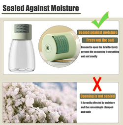 SALT DISPENSER GLASS BOTTLE