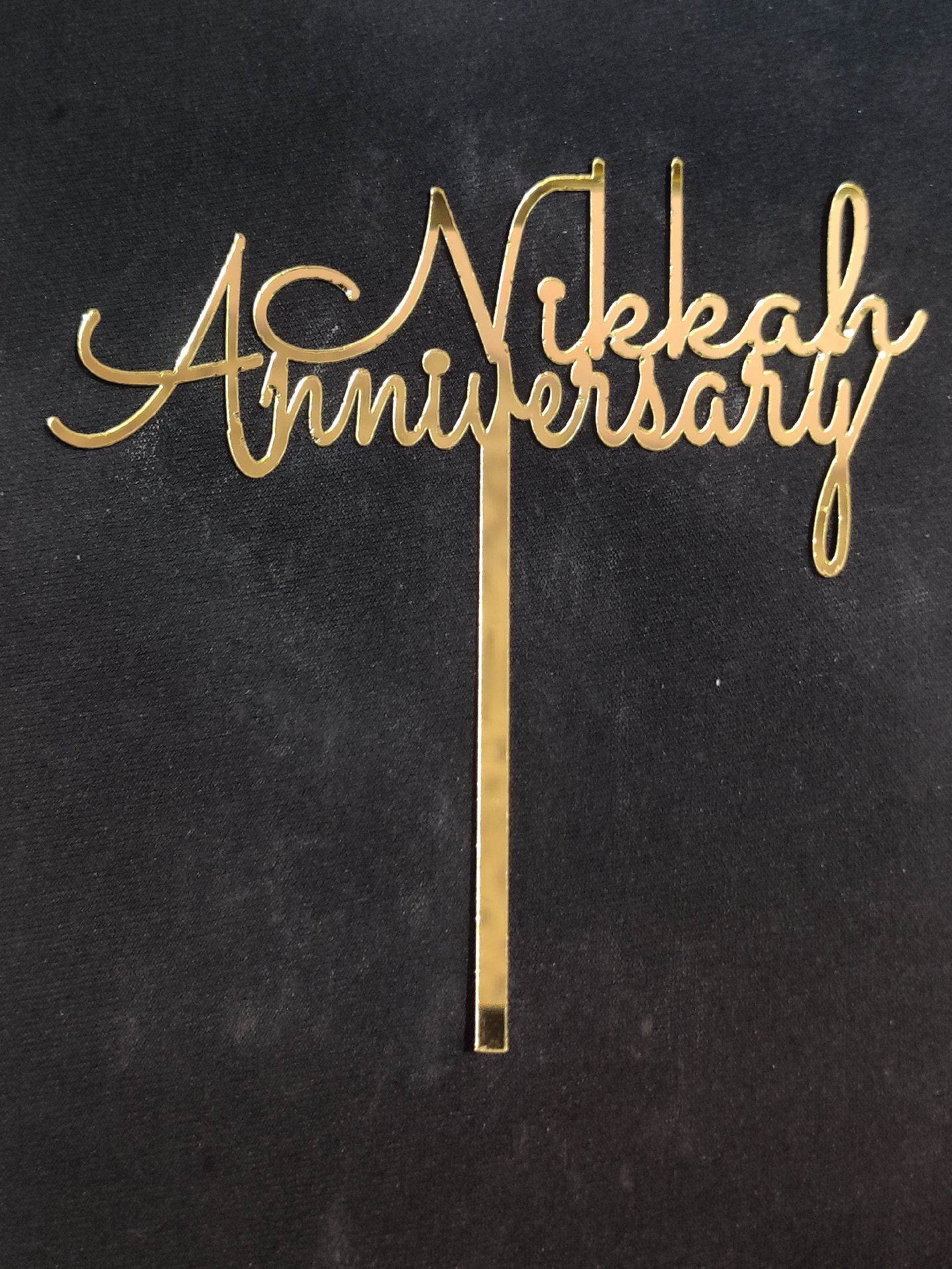 Acrylic Nikkah Anniversary