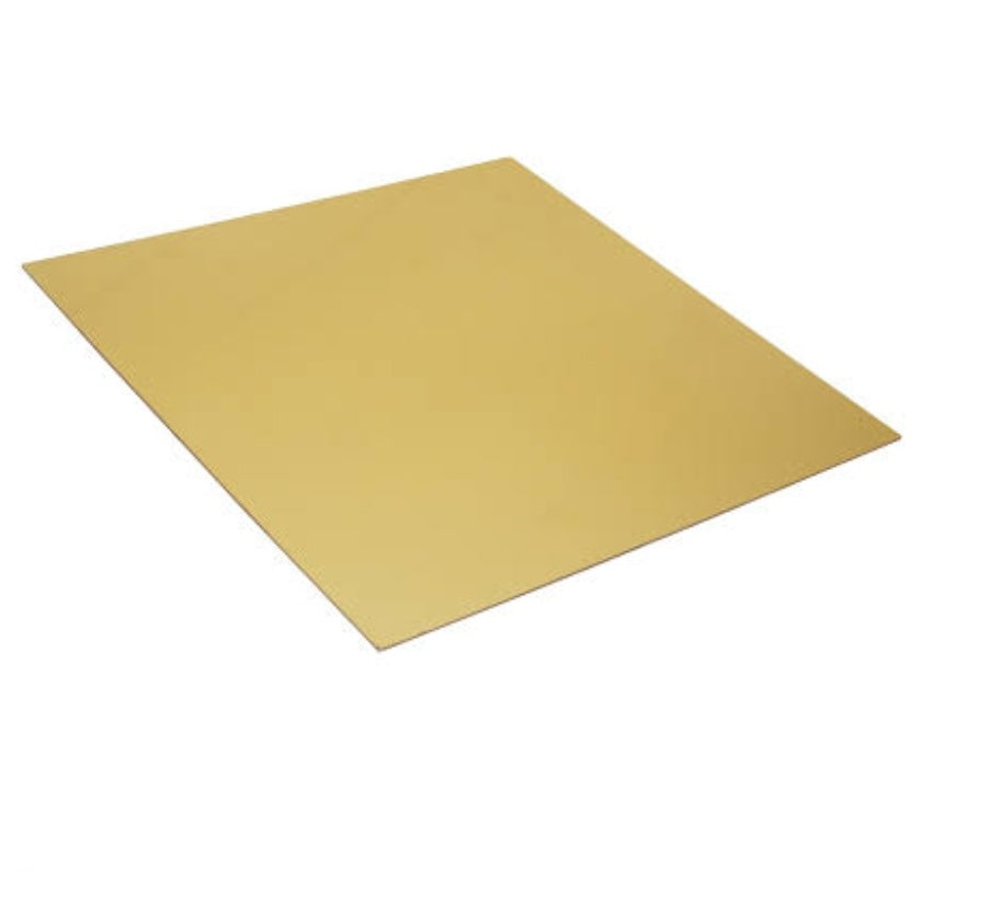 2 Pound Baseboard Square Golden Size- 10 Inch