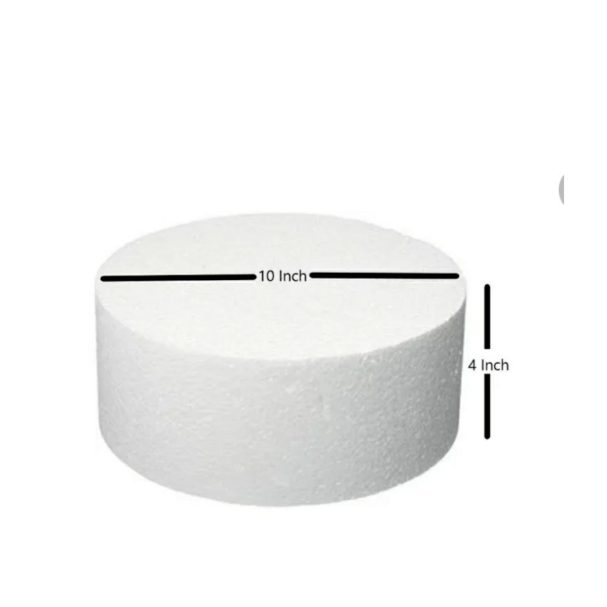 Cake Dummy 10x4 inch