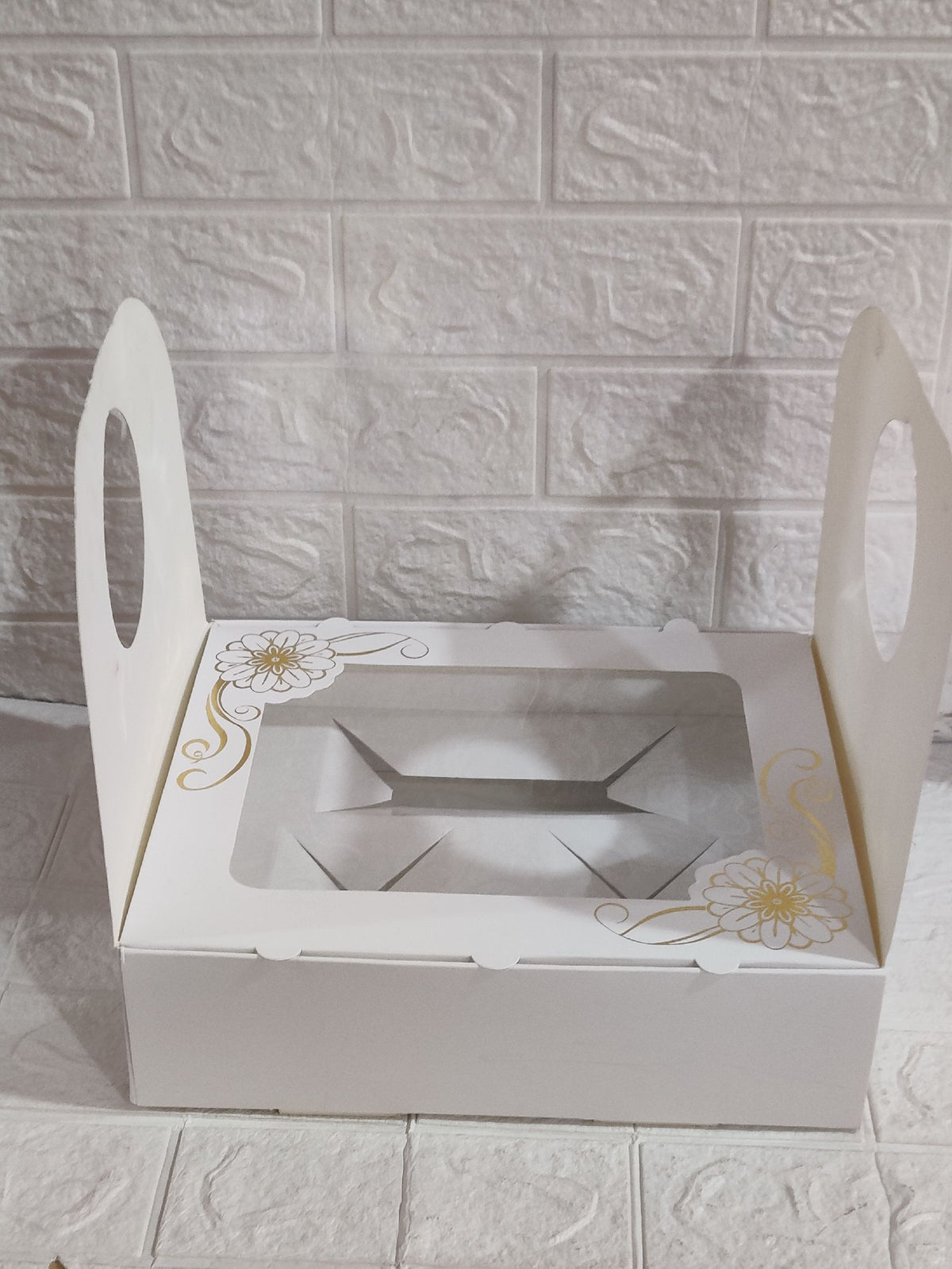 Gift Hamper Box With Handle 12*10*3.5 inch
