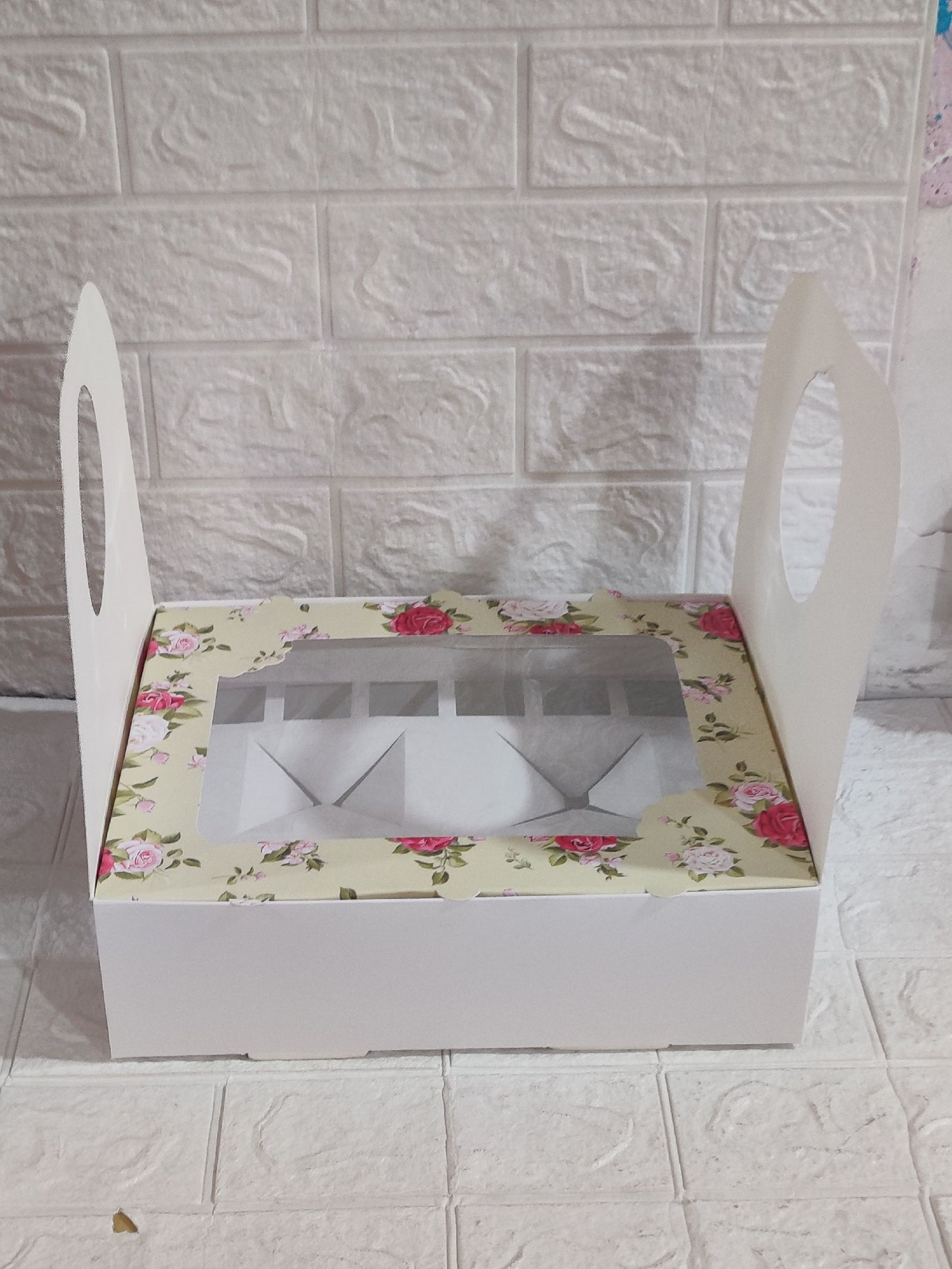 Gift Hamper Box With Handle 12*10*3.5 inch