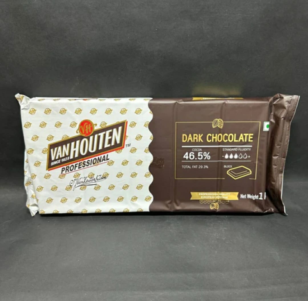 Van Houten Dark Chocolate 46% 1kg